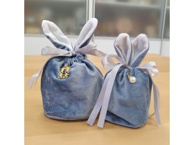 «Заяц» в мешочке - упаковка для чайного подарка